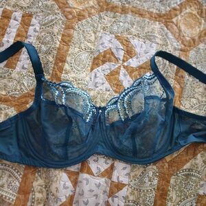Wacoal Green Lace Underwire Bra Intimates